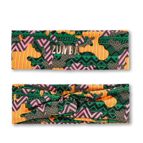 Zumba Fitness Accessories - NWT Zumba Dance Tribe Wide Headband
